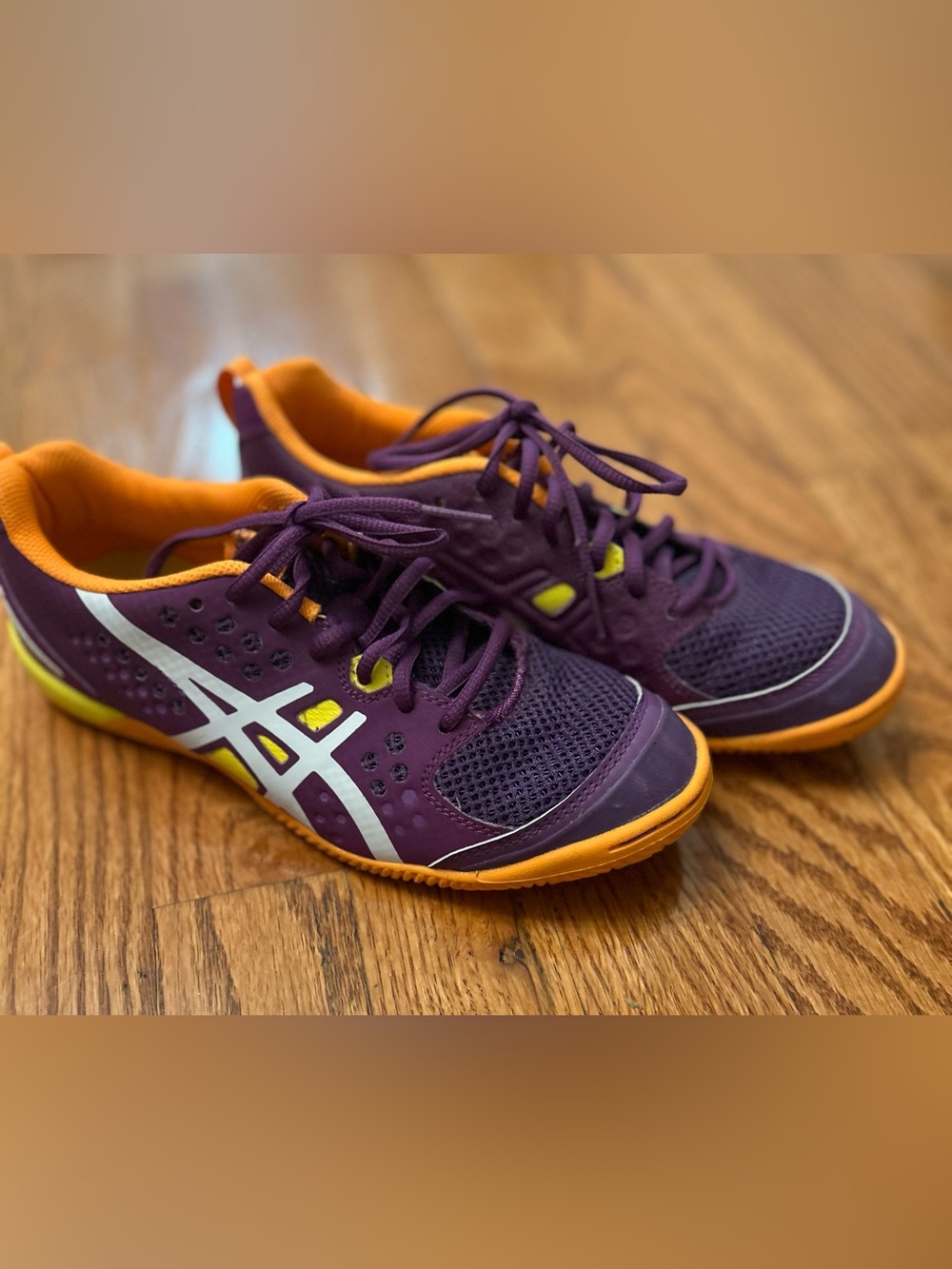Asics Women’s Gel-Fortius S384Y
Purple Low Top Lace Up Sneakers
Shoes Size 6